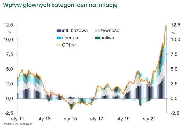 Инфляция в Польше май 2022 - самый жесткий удар по финансам поляков за 24 года