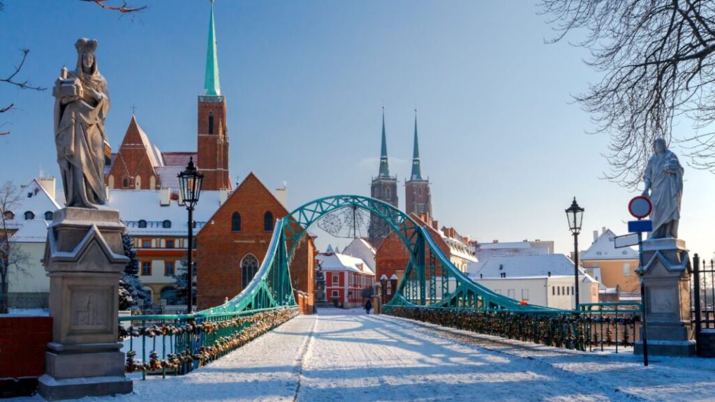 14 мест для красивой зимней фотосессии во Вроцлаве