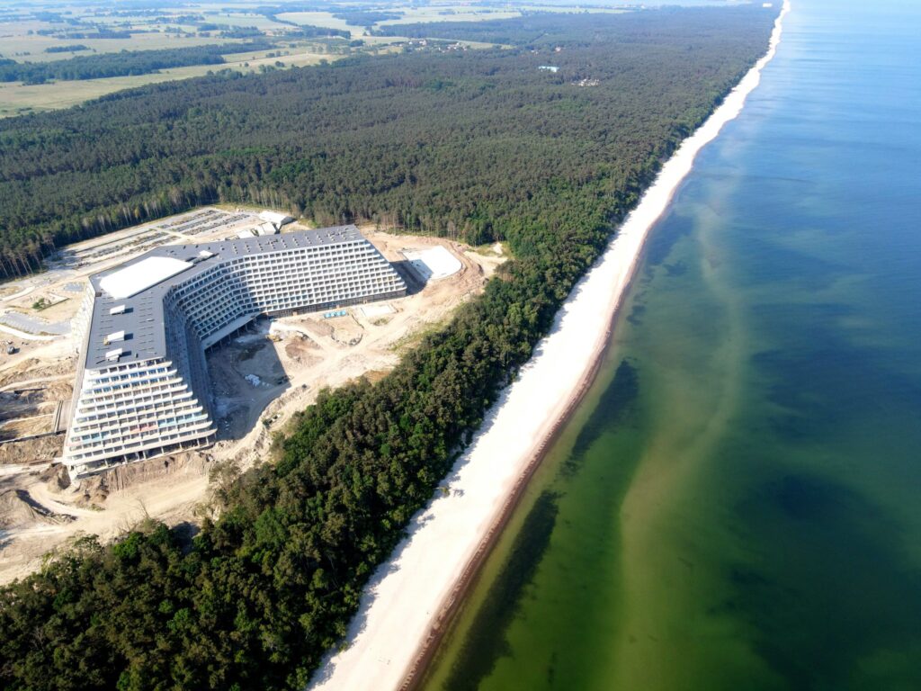 Строительство крупнейшей гостиницы в Польше: Дубай на берегу Балтийского моря
